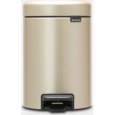 BRABANTIA Контейнер для мусора с педалью NewIcon, 3 l, Champagne 304408