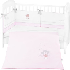 Bedding set with embroidery 2pcs EU Style 60/120 Dream Big Pink