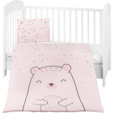 Bedding set 5pcs Bear with me Pink