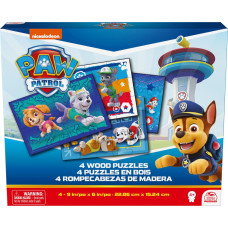 Spinmaster Games puzzle set Paw Patrol, 4 puzzles, 6066803