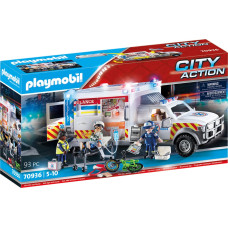 Playmobil Спасательные машины: скорая помощь со светом и звуком 70936