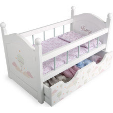 Arias doll bed with drawer