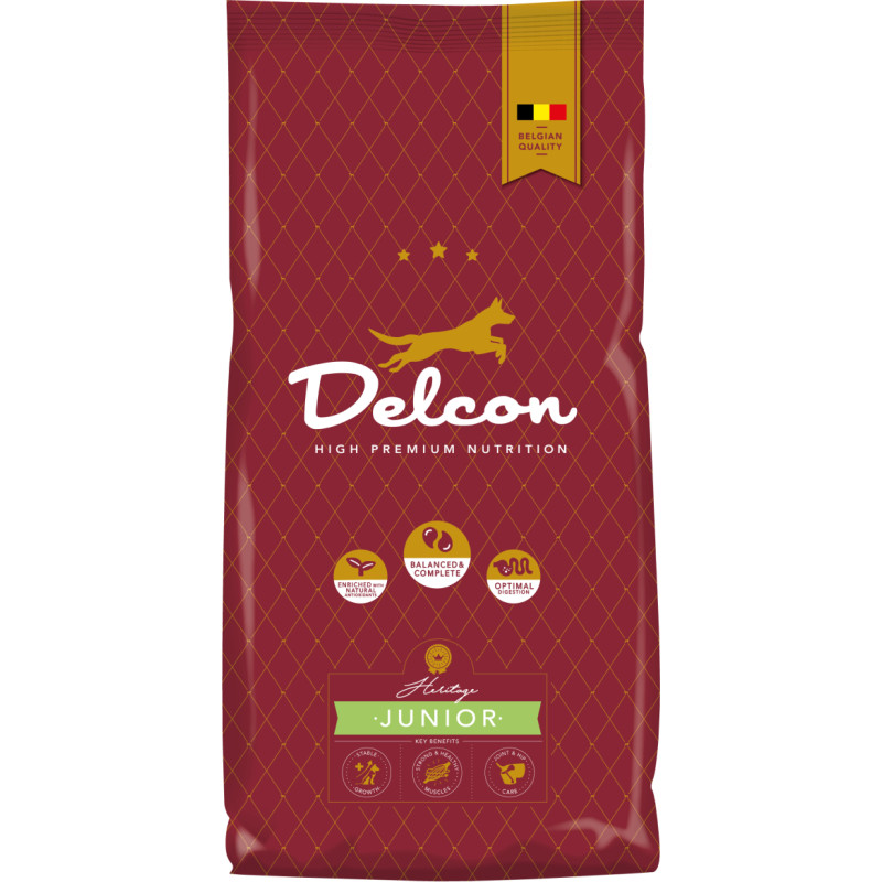 Delcon Food for young dogs JUNIOR / 12 kg