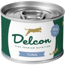 Delcon Wet cat food with tuna, monoprotein, 85 gr