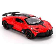 Kinsmart toy car, Bugatti Divo, red