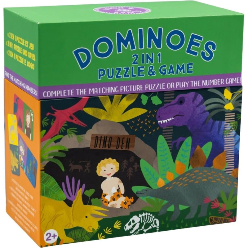 Floss & Rock Dominoes, Dinosaur