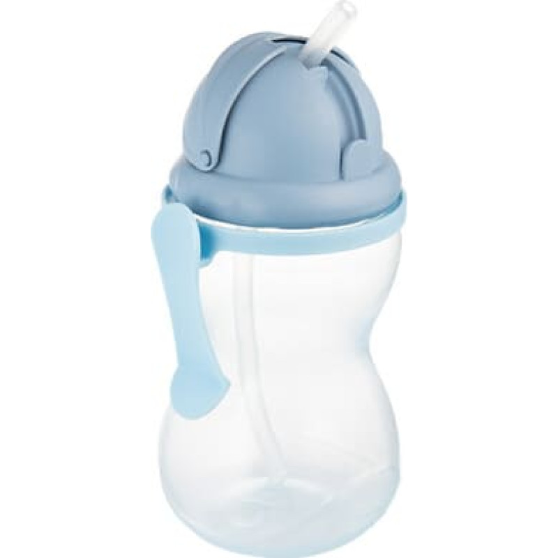 Canpol 56/113 Bidon ze składaną rurką silikonową370 ml niebieski 2