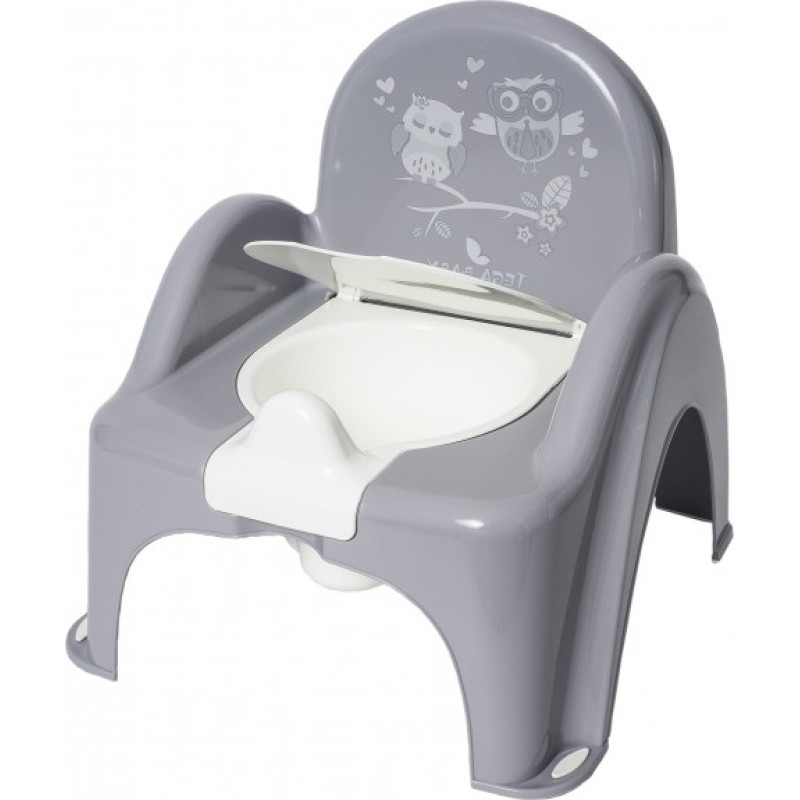 Tega Baby Podiņš-krēsliņš OWL grey TegaBaby SO-010-106