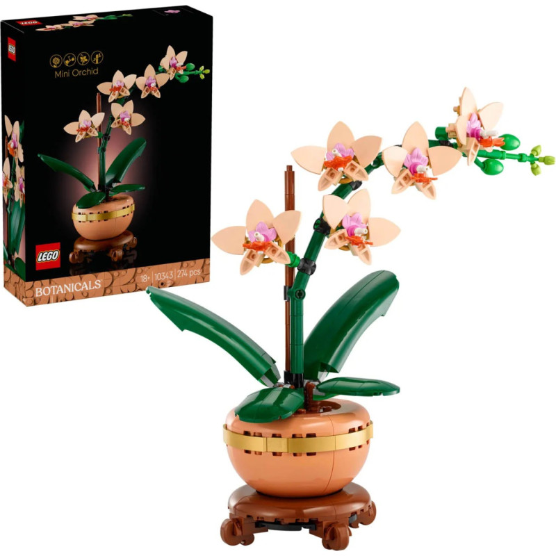 Lego Botanicals Mała Orchidea 10343