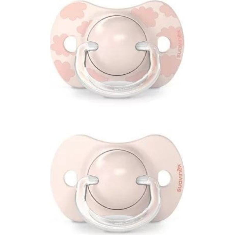 Suavinex 083164 Пустышка SX PRO 0-6 2PCS DREAMS PINK 308271