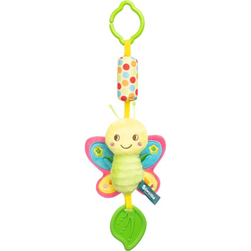 Sensillo COLORFUL STROLLER PENDANT BUTTERFLY