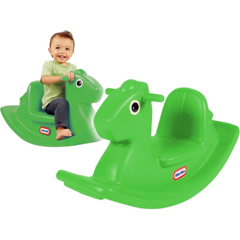 Little Tikes Konik Bujak Zielony Koń na Biegunach 174209