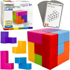 Woopie Układanka Kostka Tetris Z Zestawem Kart