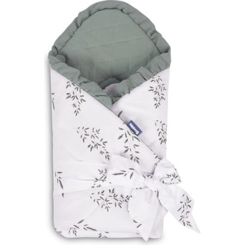 Sensillo BABY NEST CONE WRAP BRANCH GREEN 75x75