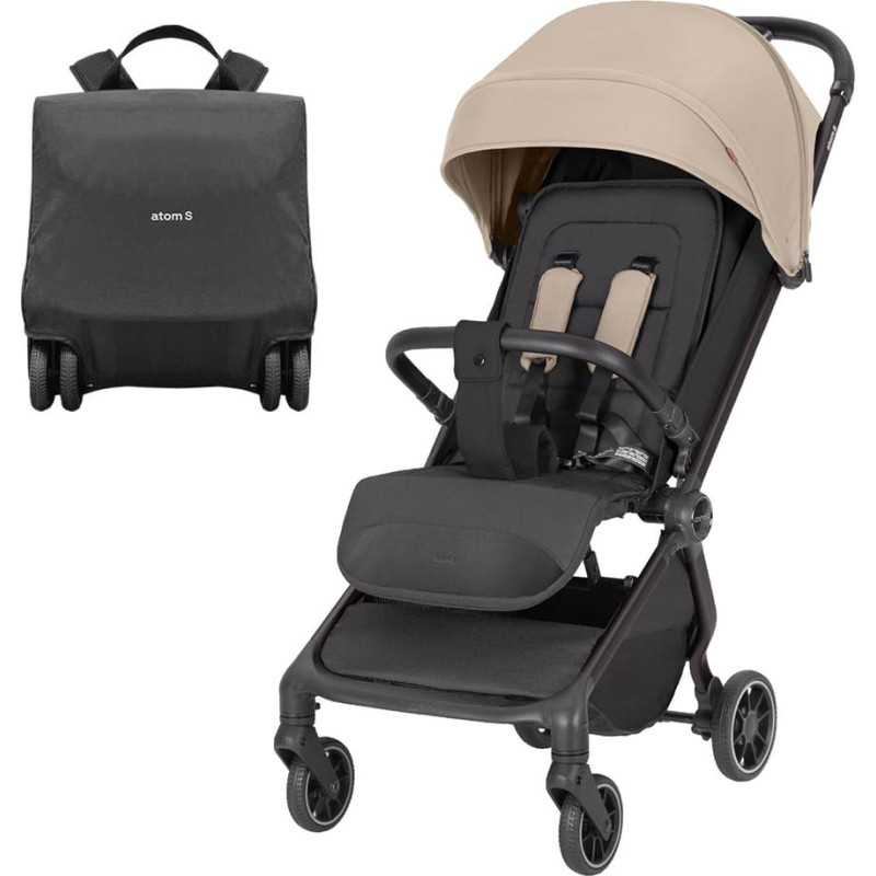 Carrello Baby Прогулочная коляска Atom S CRL-5526 Ceramic Beige