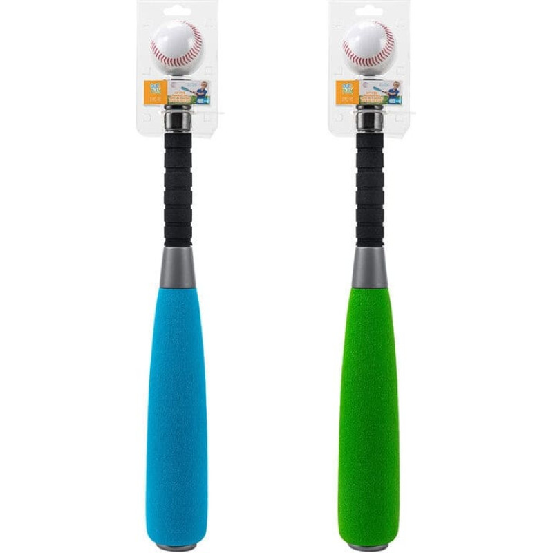 Бейсбольная бита с мячом