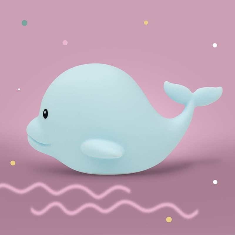 Mary's MW61414 Lampka nocna led RGB Delfin