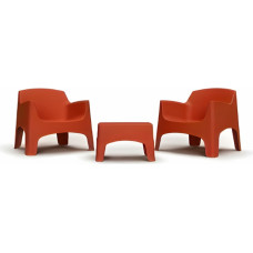 Bica Комплект садовой мебели Set Ibiza Terrace кирпично-красного цвета