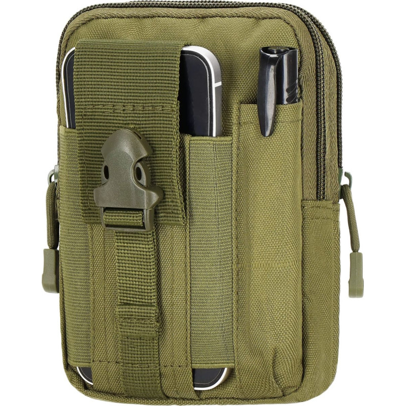 Springos Поясная сумка в военном стиле Tactical Springos CS0099 темно-зеленая