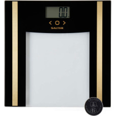 Salter SA00550BGCFAS Glass Analyser Bathroom Scale Black/Gold