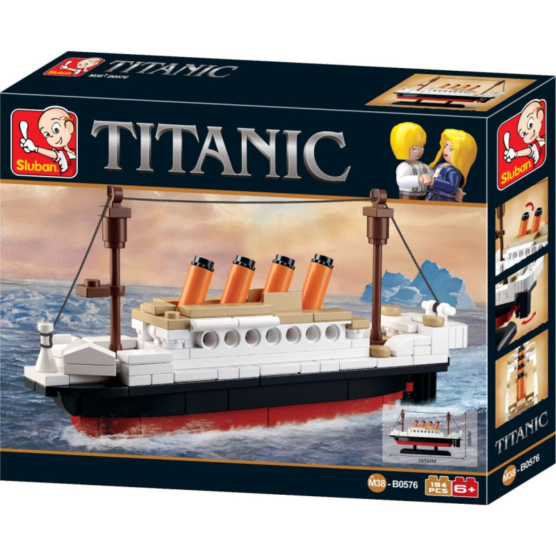 Sluban construction set, Titanic, 194 pcs.