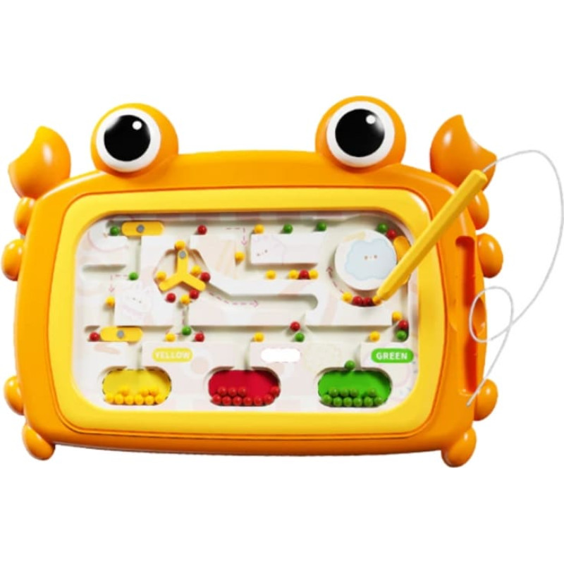 Woopie 55808 Tablica magnetyczna Labirynt Krab pomarańczowa
