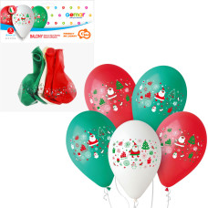BALONY MIKOŁAJ 5 SZTUK