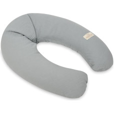 Babymatex Pillow to feeding  - TB0455/44 - RELAX MUSLIN - size 190 cm - DARK GREY