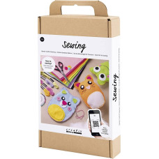 Creativ Company Creativ sewing starter craft kit, teddy bears