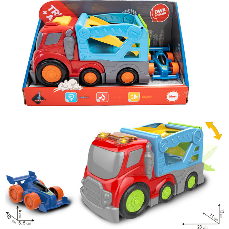 Other 23677 ZESTAW AUTEK 2 W 1 LAWETA/WYŚCIG&Oacute;W