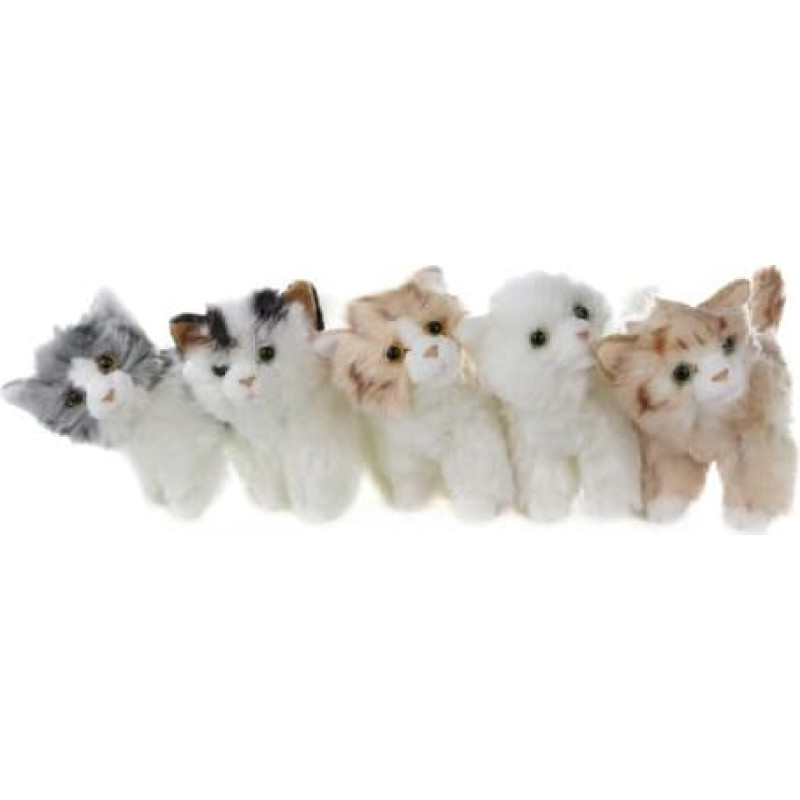 Uni-Toys Мягкая игрушка Кошки разные, пять видов