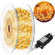 Springos Рождественская светодиодная гирлянда Springos CL4043, 1000 микро-LED, 100 м, тёплый белый