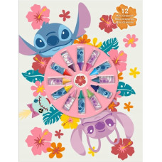 Kids Euroswan - Akcesoria Licencyjne NOTEBOOK WITH 12 MINI CRAYONS STITCH