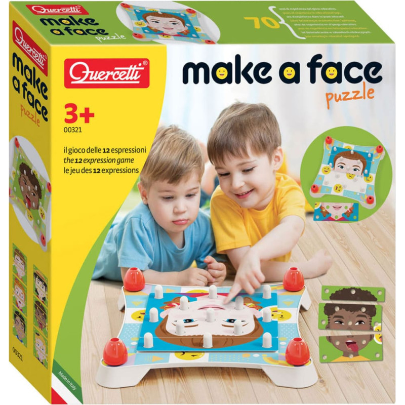 Quercetti Собери лицо 3+ г.