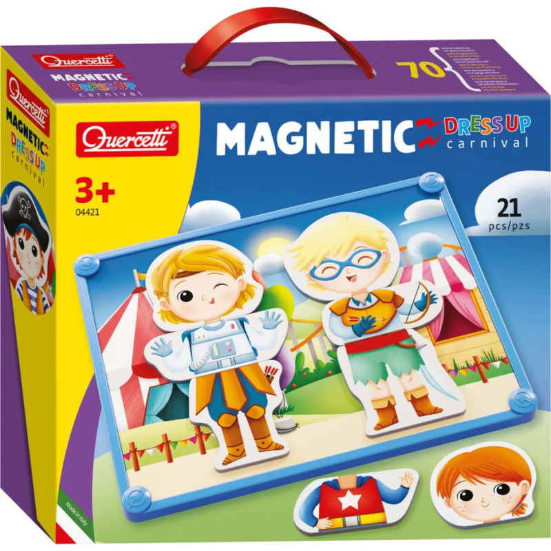 Quercetti Magnetic Dress Up - Карнавал 3+ г.