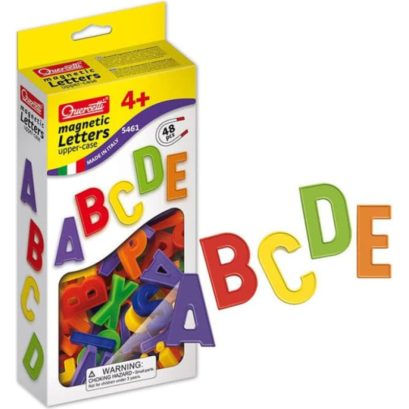 Quercetti Магнитные буквы, большие 4+ г.