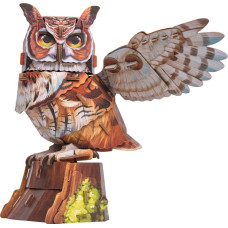 Makebug 3D Paper puzzle Great Horned Owl, MB-D-0059