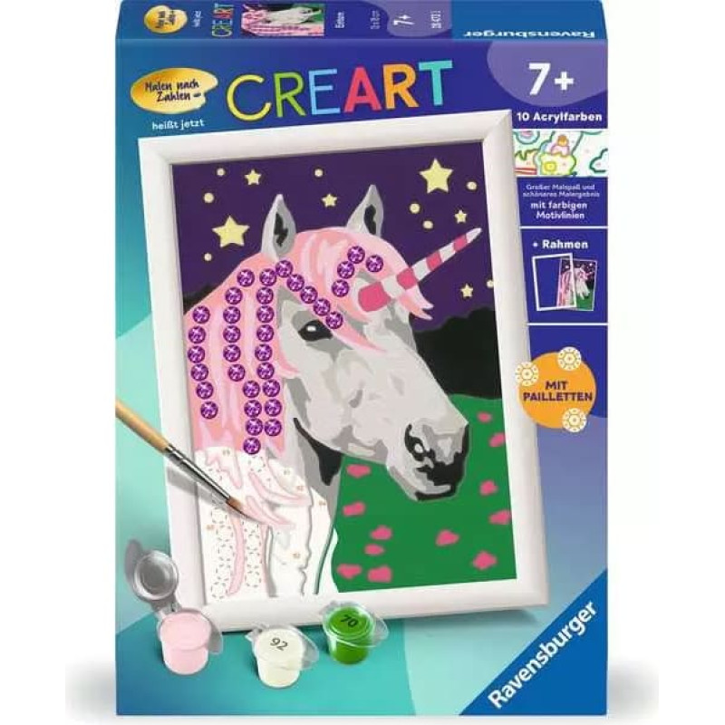 Ravensburger Раскраска 13x18 см Единорог