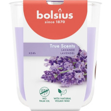 Bolsius Ароматизированная свеча в стеклянном стакане True Scents &Oslash;80x73 мм, лаванда