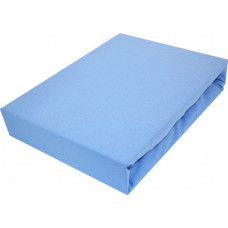 Miniania Palags jersī ar gumiju 140x70 cm BLUE (8035)