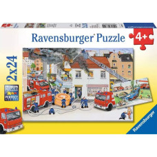 Ravensburger Пазл 2x24 элемента Пожарные