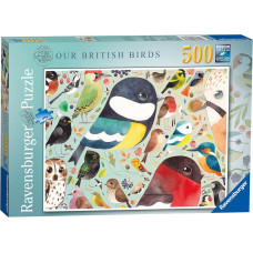 Ravensburger Пазл 500 Мэтт Сьюэлл: Наши британские птицы