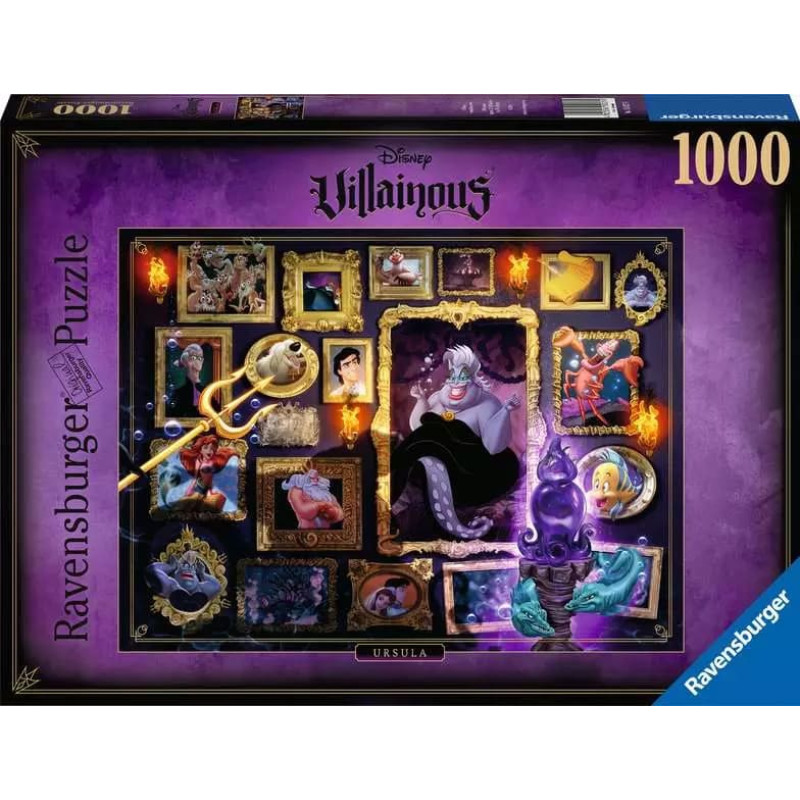Ravensburger Пазл 1000 Villainous: Урсула