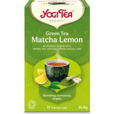 Yogitea Зелёный чай матча с лимоном