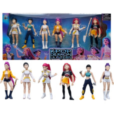 ZESTAW FIGUREK K-POP DEMON HUNTERS 6 SZT