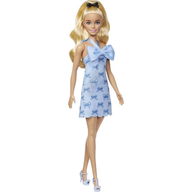Barbie Кукла Fashionistas® – голубые бантики