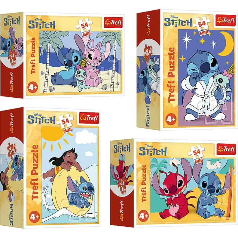 Trefl DISNEY STITCH Минипазл Лило и Ститч 54 шт.