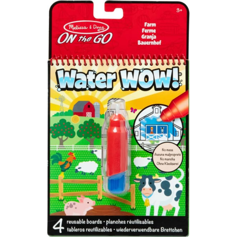 Melissa & Doug Water Wow! Раскраска. Рисуем водой - Ферма