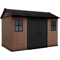 Keter Садовый сарай Newton Plus 11x7.5 коричневый