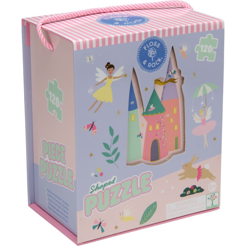 Floss & Rock Shaped Jigsaw Puzzle, Enchanted, 120 pcs.